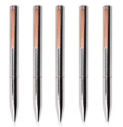 Wholesale stainless steel metal custom logo laserable office ball point pens