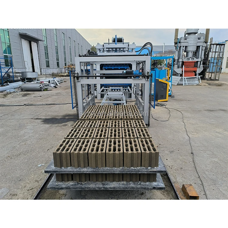 SY Construction EPS пенный блок формовочная машина QT18-15 полностью автоматическая для производства бетонных блоков производственная линия продажи