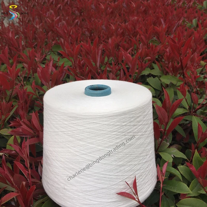 Dyed Ring Yarn Spun 100% Polyester Hot Sale Factory Wholesale 20s 30s 40s 50s 60s 80s Double Multiply White Ring Spun & TFO