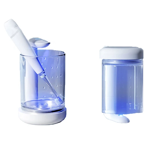 Автоматический пластиковый стакан для дезинфекции воды, держатель для зубной щетки, дезинфицирующее средство, набор стаканов для полоскания рта с дезинфекционными стержнями uvc