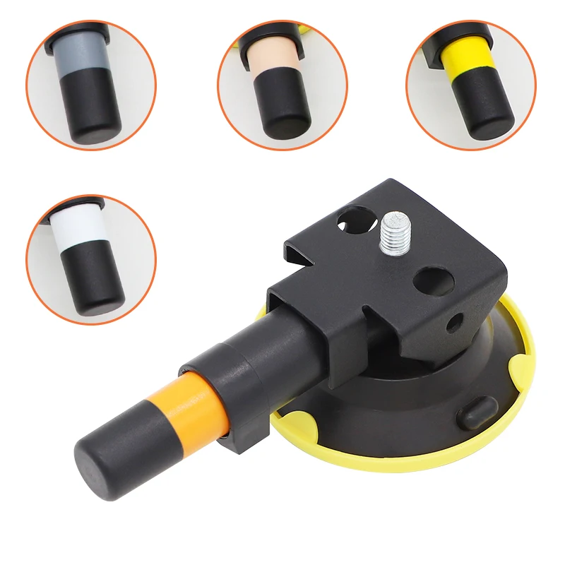 3 inches Molded Mounting with M6 M8 Rubber Car Dent Repair Puller Small Tile Mini Sucker Manual Vacuum Suction Cups