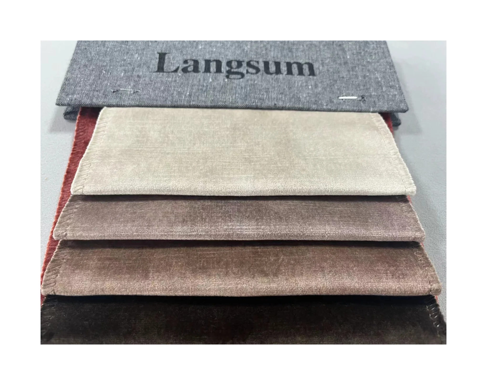 Langsum#VENICE PLUS#Wholesale multi-colors Holland velvet sofa fabric home textile upholstery