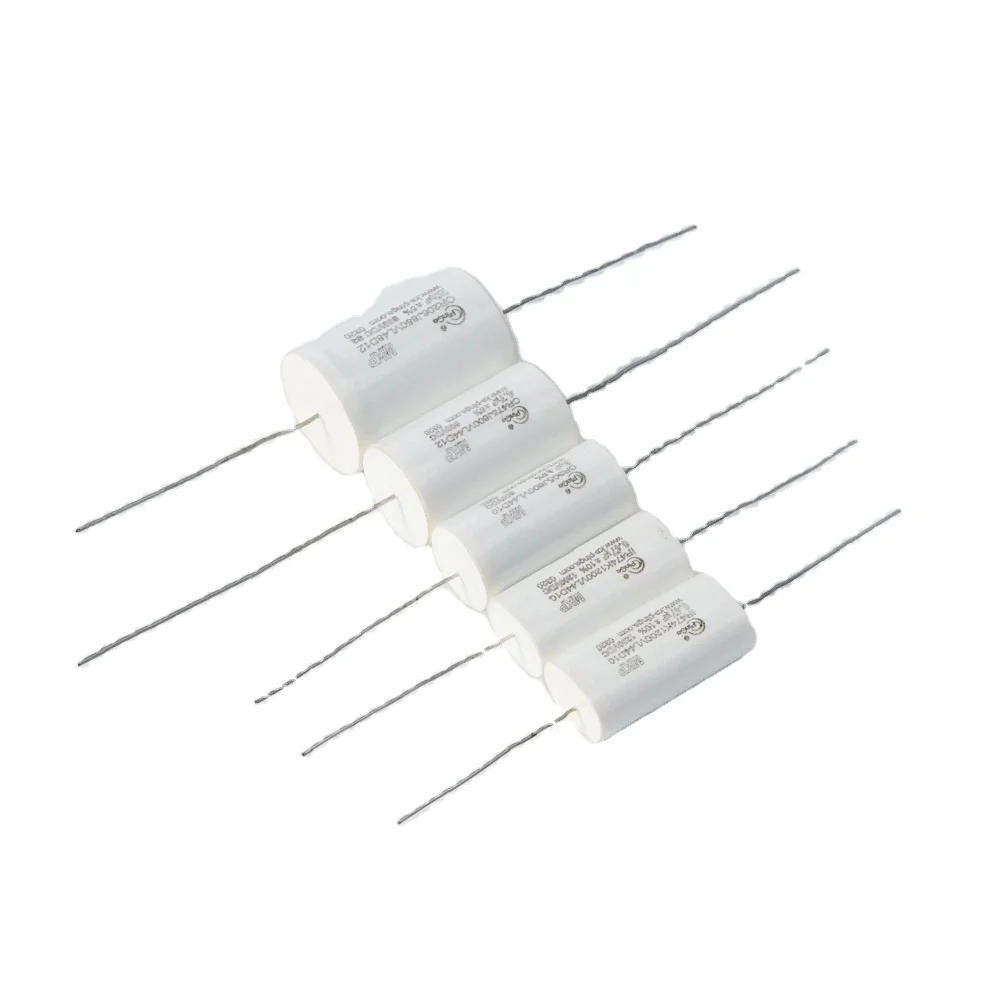 PINGE Capacitor Factory Axial High Voltage 70UF 1200VDC Tape Wrapped Axial Film Capacitor