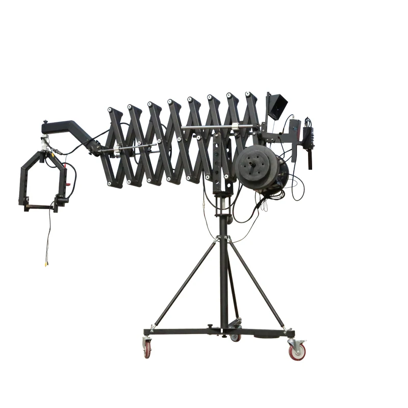 Professional Aluminium Alloy 5.5M Telescopic Jib Crane Camera For Camera Video