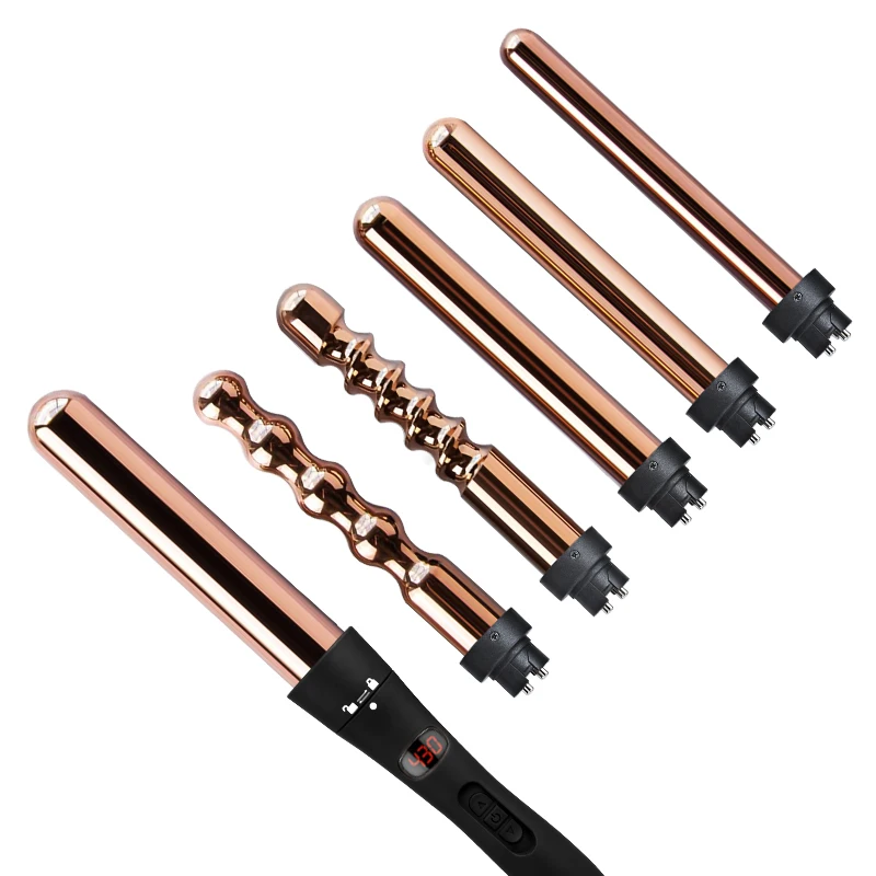 
Conical hair curler interchange hair curler curling iron hair wand 