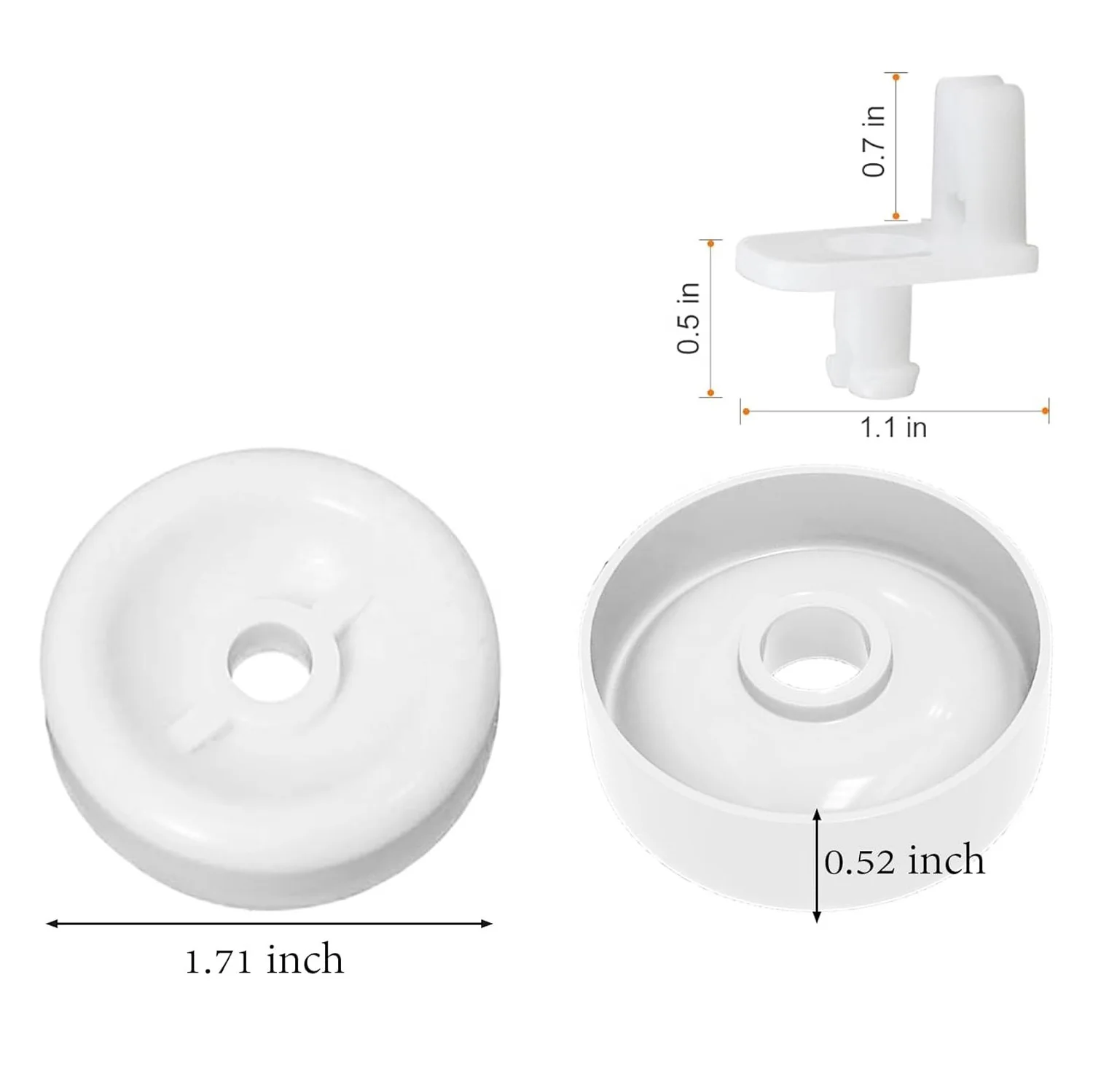 HYRA WD35X21038 комплект нижних стеллажей для посудомоечной машины запасные части