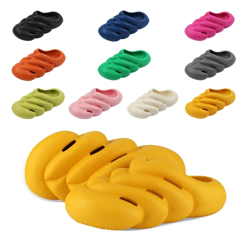Fashion Women Athletic Man Sandal Sport Platform Closed Slippers Luxury Designer Plastic Men Slide Sandals Slides Custom Logo