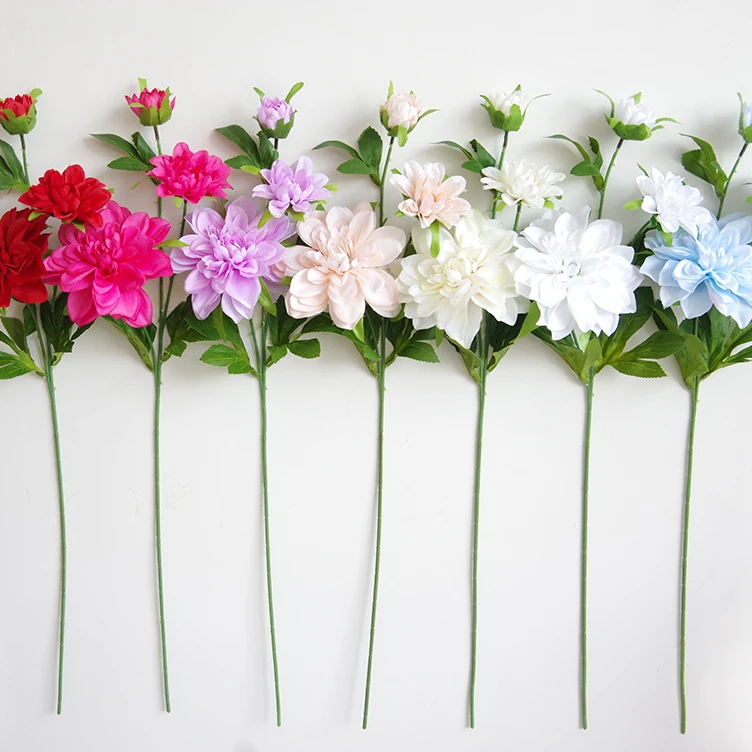 Zhangjiajie Summer Flower Wholesale High Quality Artificial Flower Single Stem Branch