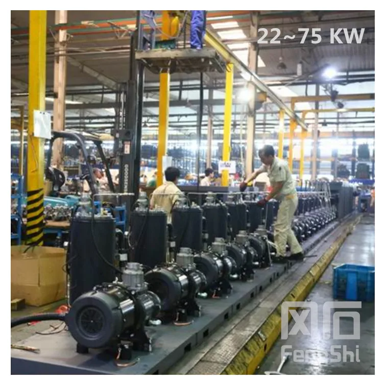 Лидер продаж воздушный компрессор 75 кВт винтовой 100 HP хорошее качество Электрический промышленный