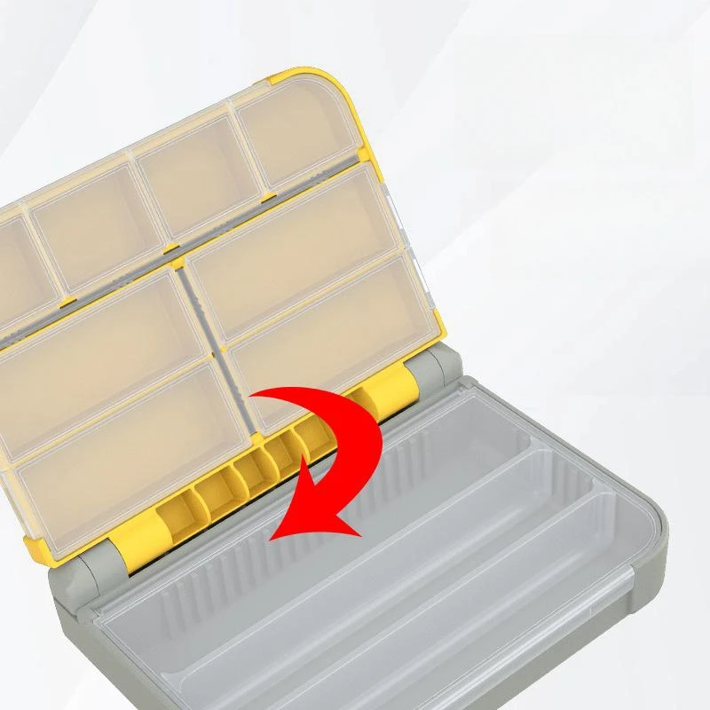 Hot Sell Waterproof Fishing Lure Box Fly Fishing Lure Spoon Hook Bait Tackle Box Accessories Boxes Storage Containers