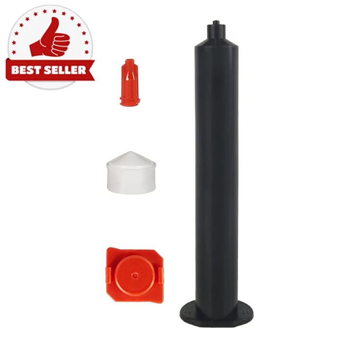 Syringe Barrel Disposable Glue Syringe Anti Uv Plastic Large US Style Epoxy Plastic Needle 30Cc Dispensing Barrel