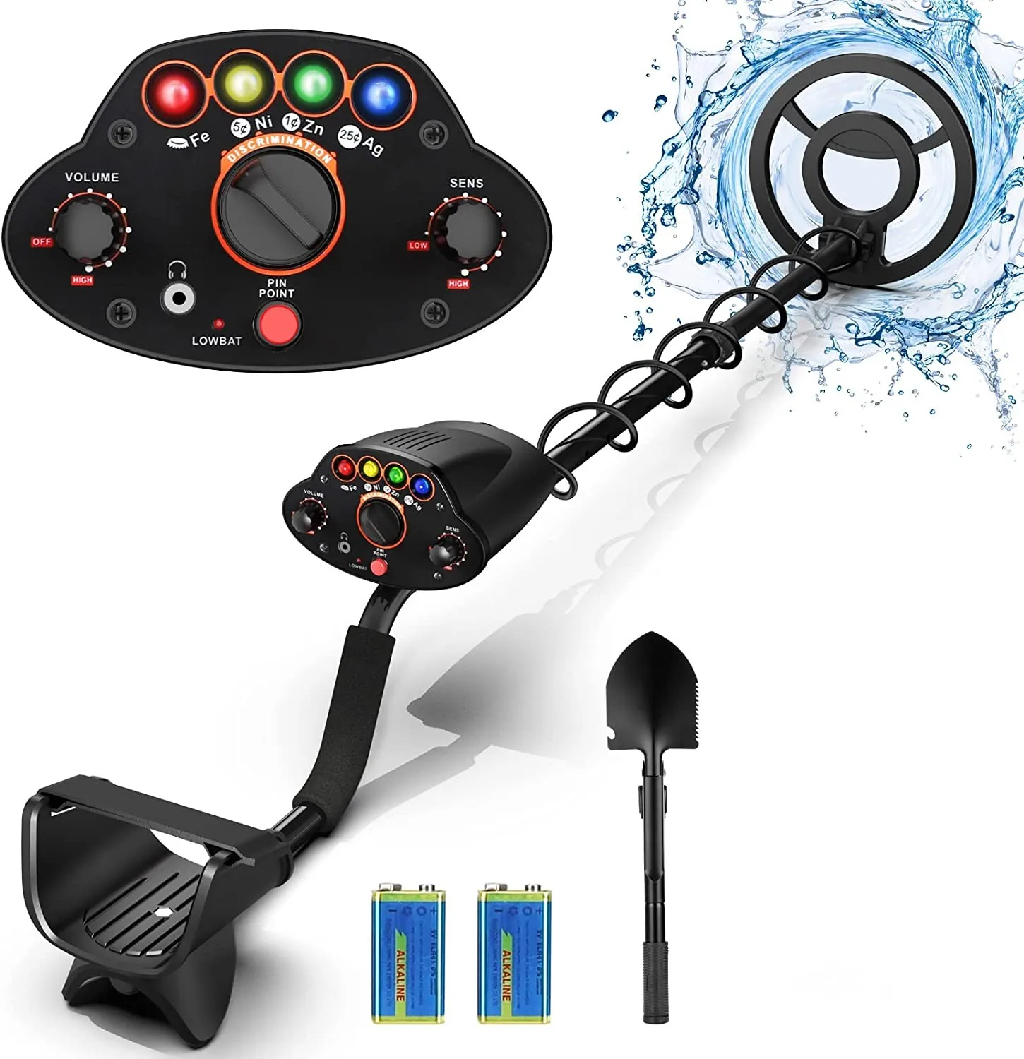 Tianxun New Metal Detector for Adults & kids MD-5010 Professional Higher Accuracy Gold Detector