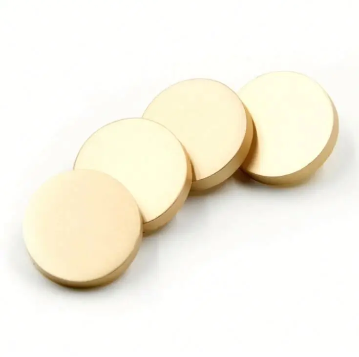 Antiqued Colorful Flat Surface Metal Coat Big Buttons For Overcoat