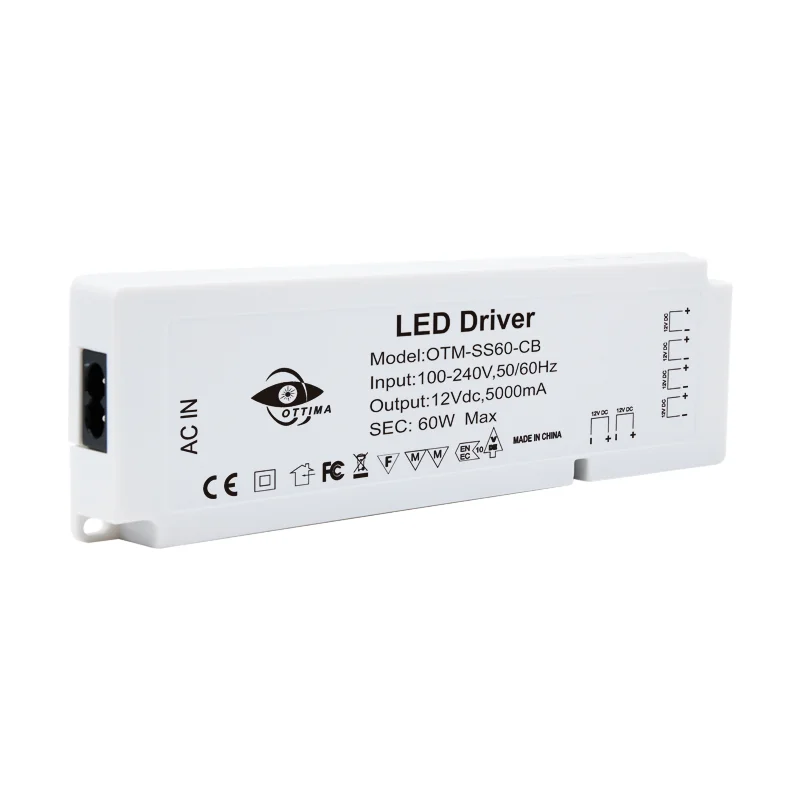 Hot Sale LED Constant Voltage Driver Cabinet Light DC12V 24V 18w 24W 30W 36W 50W 60W 75W 80W 100W Kitchen Red 90 Modern 80 IP 20