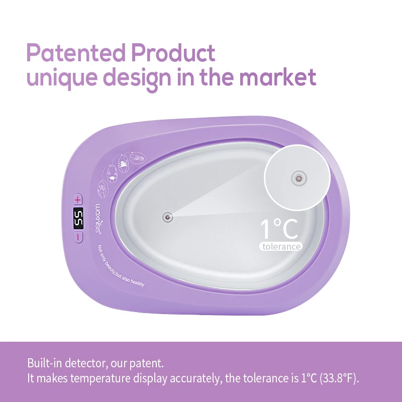 Waxkiss Patent 3000ml Large Volume Paraffin Wax Heater Warmer For Hand Foot DIY Spa At Home Paraffin Bath