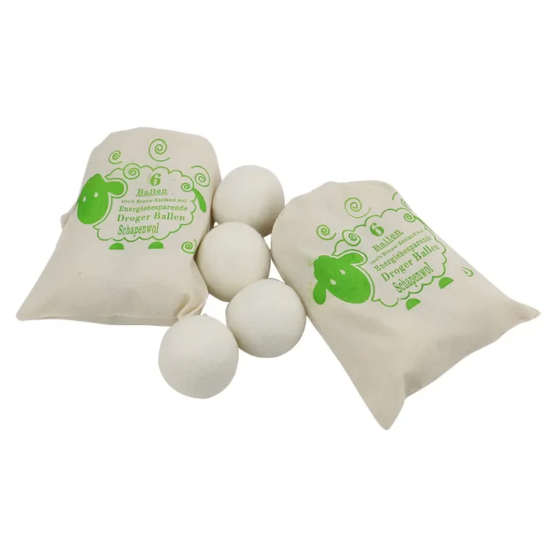 Best Selling Products 2024 New Trending in USA private label Organic Wool Dryer Balls for Laundry Washing Machine FBA DDP SHIP
