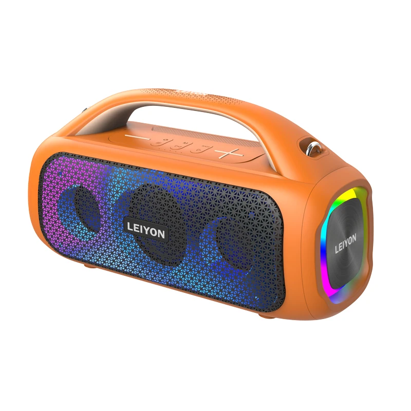 40W 2.1CH Portable Waterproof Bluetooth Speaker Rechargeable RGB Light Party Bluetooth Boombox TWS Stereo Wireless Bluetooth Spe