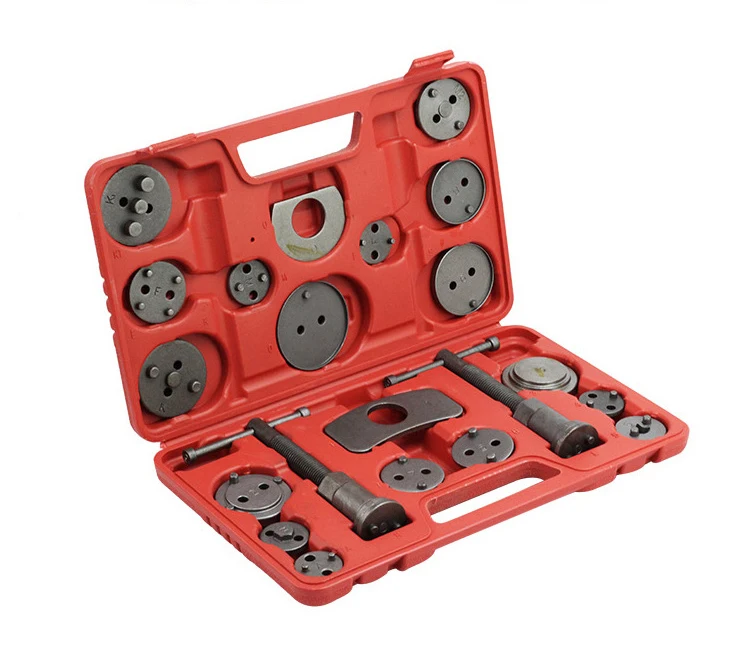 Hot 22 Piece Vehicle Repair Universal Brake Caliper Piston Pad Expansion Repair Brake Kit Brake Pad Tool Alat pad brek