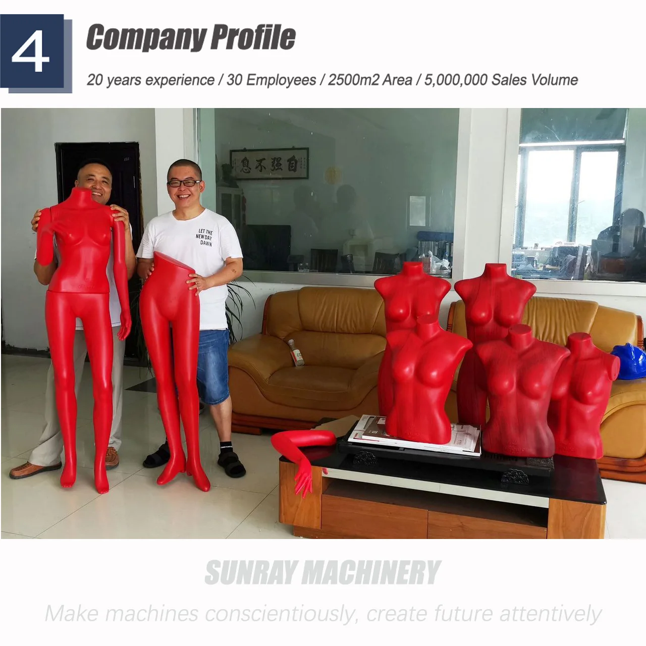 Male Female Plastic Mannequin Making Machine Mannequin Head with Shoulders Extrusion Blow Moulding Machine