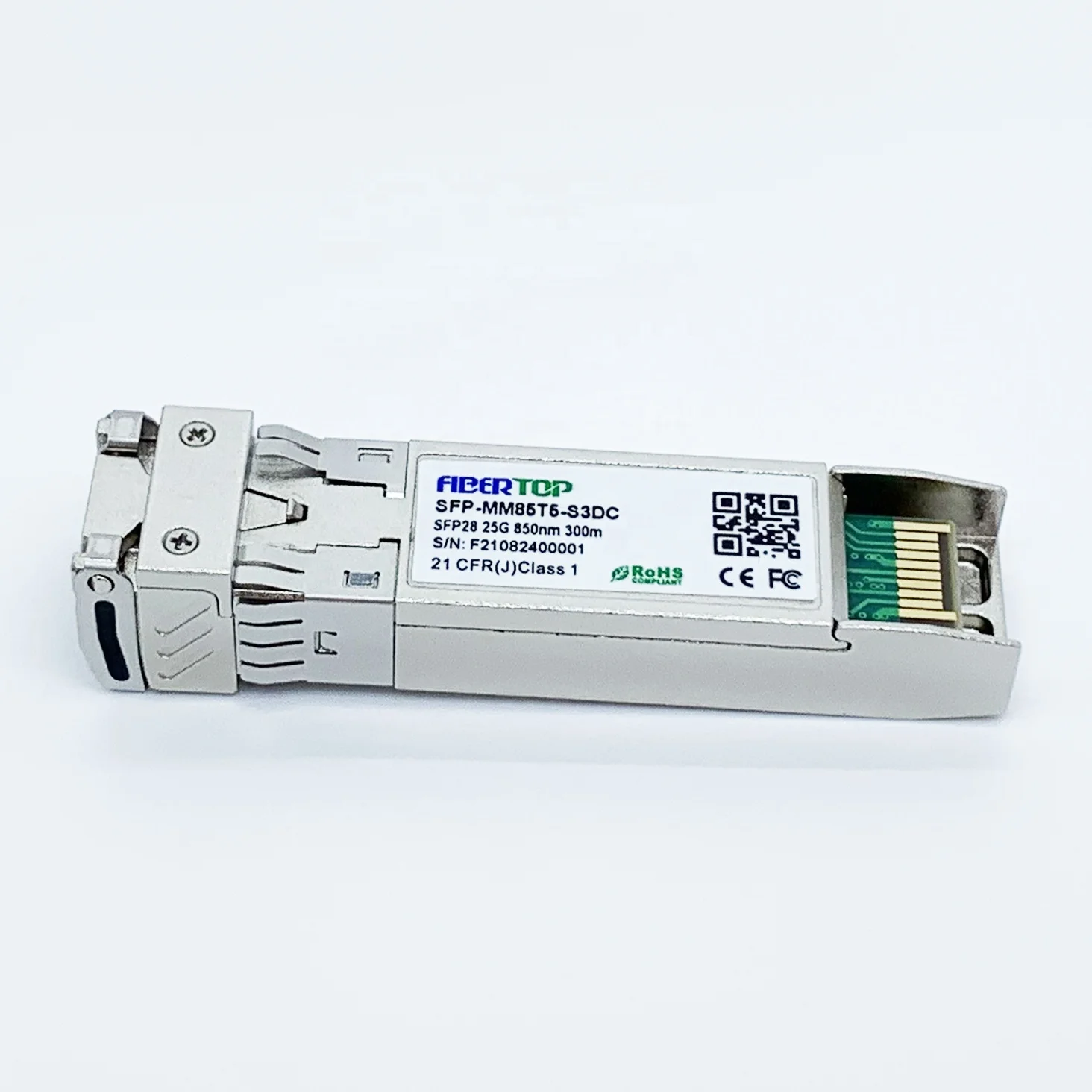 Fibertop для можжевельника сети JNP-SFP-25G-SR Совместимость 25GBASE-ESR SFP28 850nm 300m оптический трансивер sfp