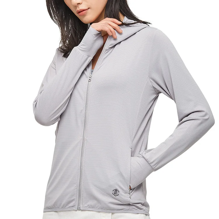 Chinese manufacturer Ex-factory price quick-dry sunscreen clothing hot sale long sleeve rash guard for women