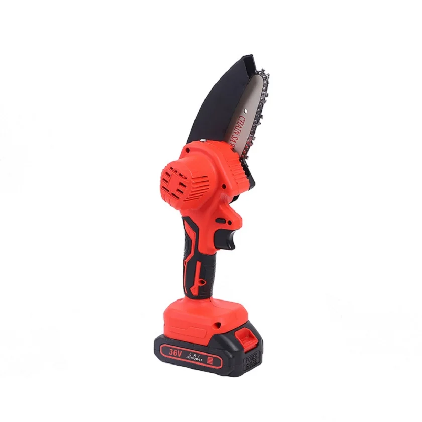 Cheap Sale 24V Lithium Wood Cutting Chainsaw Chain Saw Rechargeable  4inch Cordless Mini Chainsaw