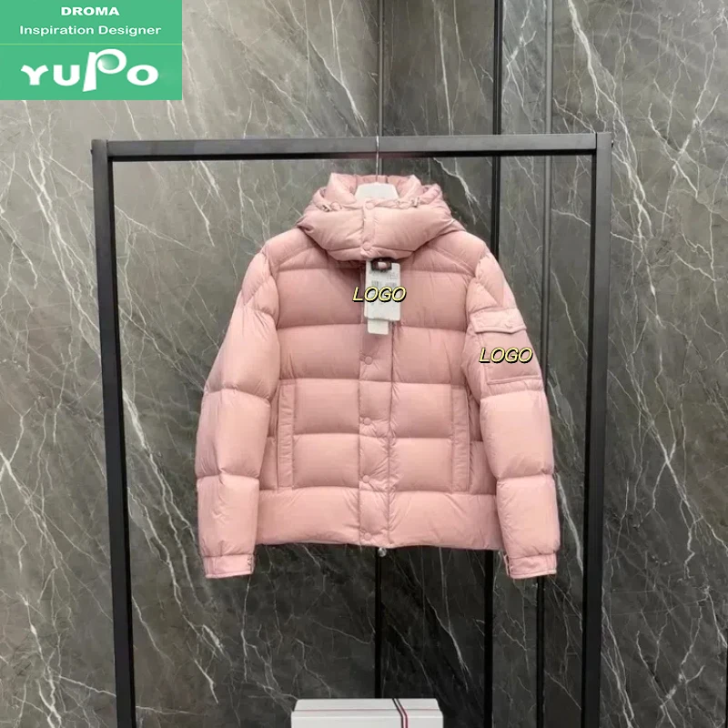 Droma Vip Catalog European Fashion Winter Thicken Warm Women Puffer Down Coats Casual Leisure Down Jacket