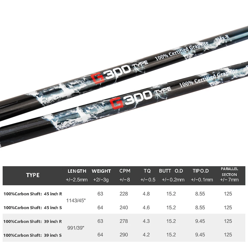 Factory-Direct Carbon Fiber Golf Clubs Ultra-Light Carbon Shaft Wholesale Raw Materials