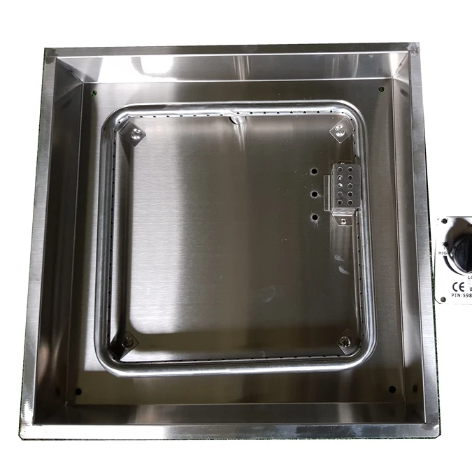 Квадратная кольцевая горелка для газовой ямы 31x31 дюйм для сжиженного углеводородного газа или ПГ