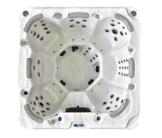 Hydrorelax High Quality Luxury Hot Tub Big Size Party Arylic Massage Jet 7 Person Hot Tub Outdoor Spa Hot Tub