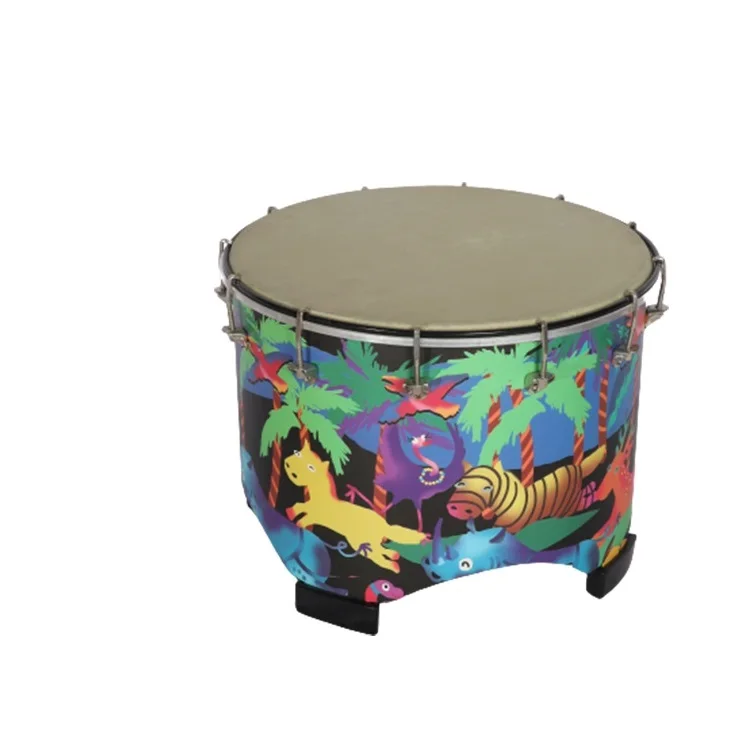 2021 new product mini kids wood drum three tone oem premier  de vidro drum kit
