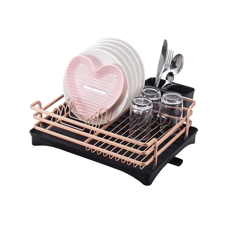 Single Layer Aluminum Dish Rack
