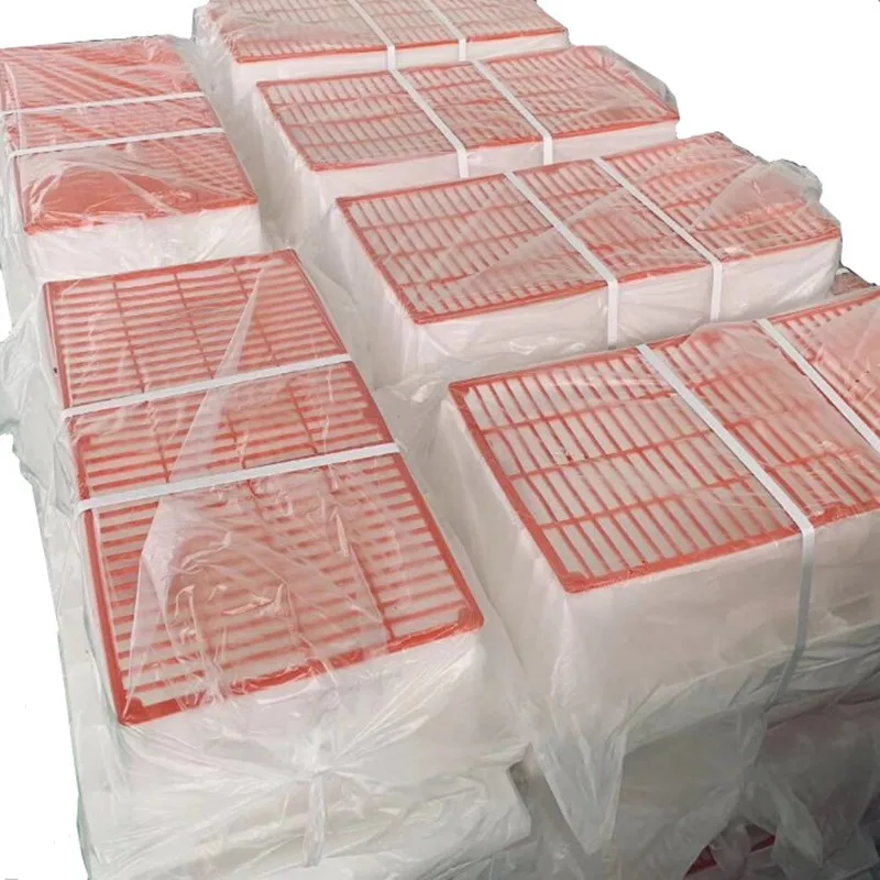 pig house white ventilation window on the single side wall of animal husbandry air inlet