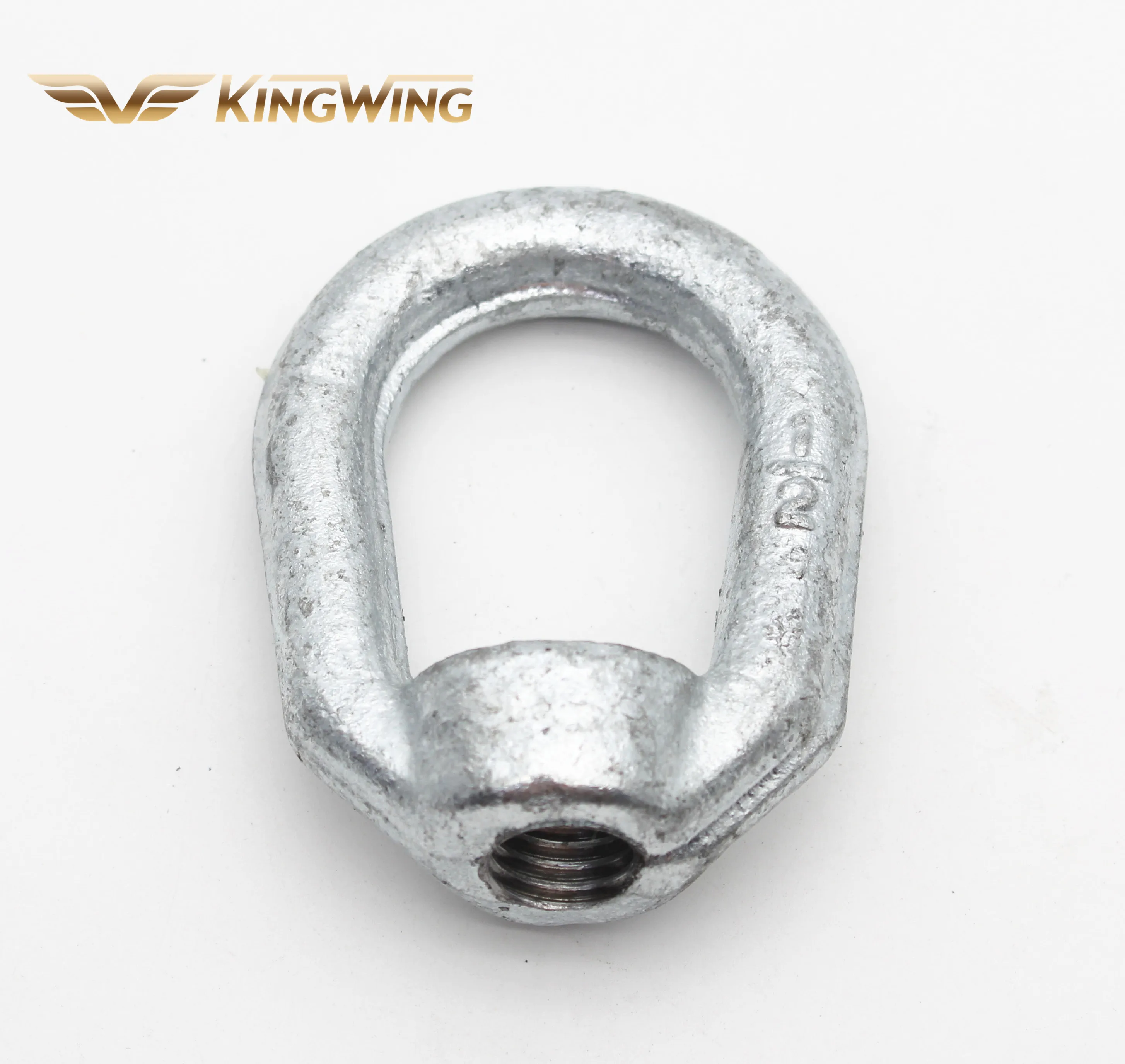 G400 Heavy Duty Forged Hot Dip Galvanized Lifting Nut Oval Eye Nut or Eye Ring Nut or Eye Bolt