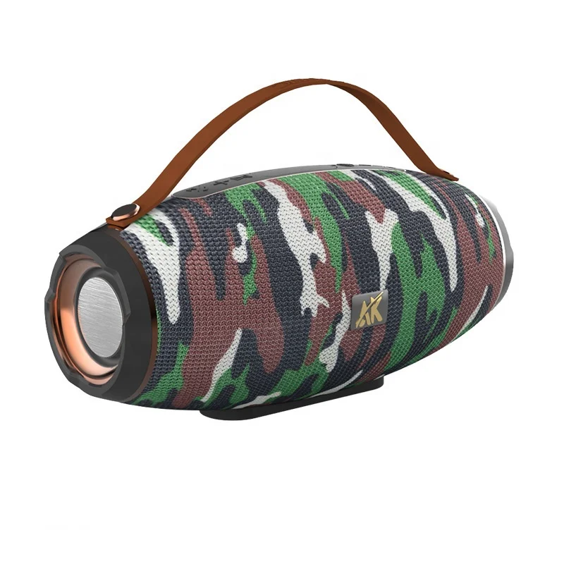 High quality portable Wireless Bluetooth LED Speaker with microphone Hands-free calls function