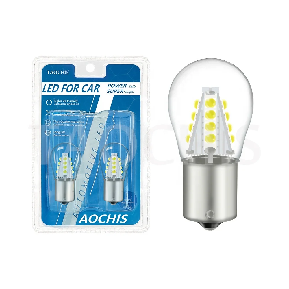 1156-BA15S1-G-16*3030 LED Bulbs 12V WHITE RED YELLOW blue ice Auto Turn Signal Reverse Light Car Lamps White Red Yellow