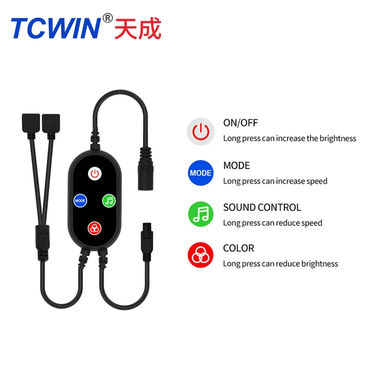 5050 цветная светодиодная лента IP65 12 В Power Smart BT Music RGB для фестиваля