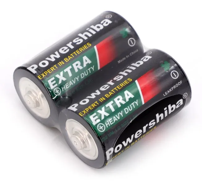 New Longer Lasting Powerful Dry Cell High Quality Size D R20 Size Battery For Flashlight