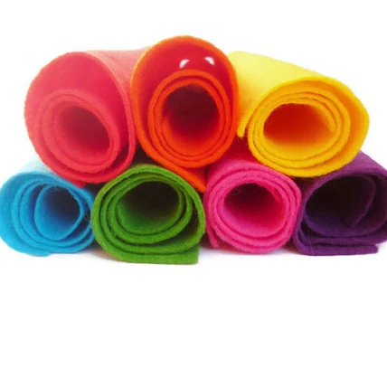 Nonwoven needle punched 100% cashmere wool felt 5mm thickness