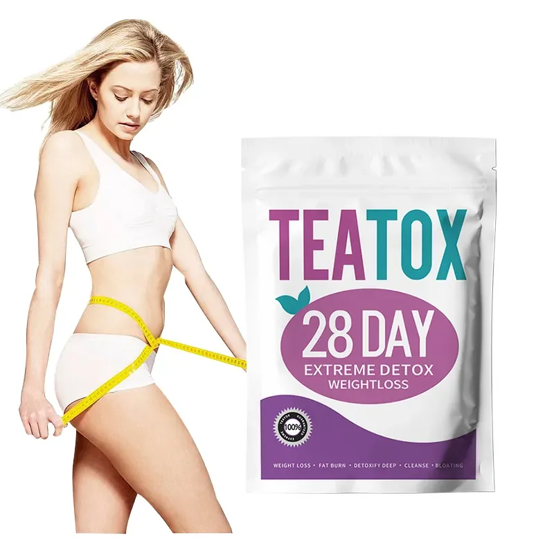 28 days Flat tummy slimming fat weight control slim tea tummy & body fat reducing tea Best effective