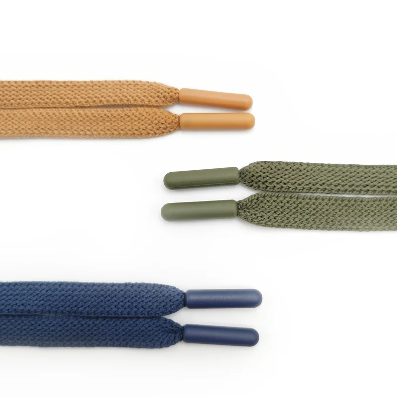 Wholesale various styles premium flat bulk rope shoelaces for sneakers shoe rope