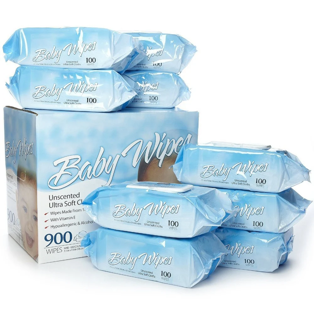 Эко-дружественных 80 шт. без запаха Органические детские влажные салфетки diapex подсолнечное масло масла и чувствительный