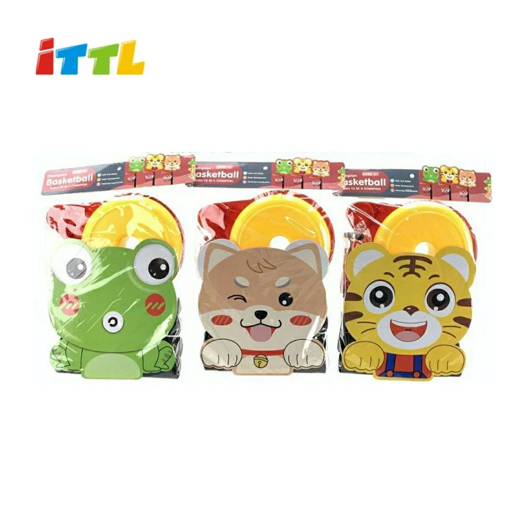 ITTL Basketball hoop indoor outdoor sport games with net ball pump portable basket set toys for kids boys girls