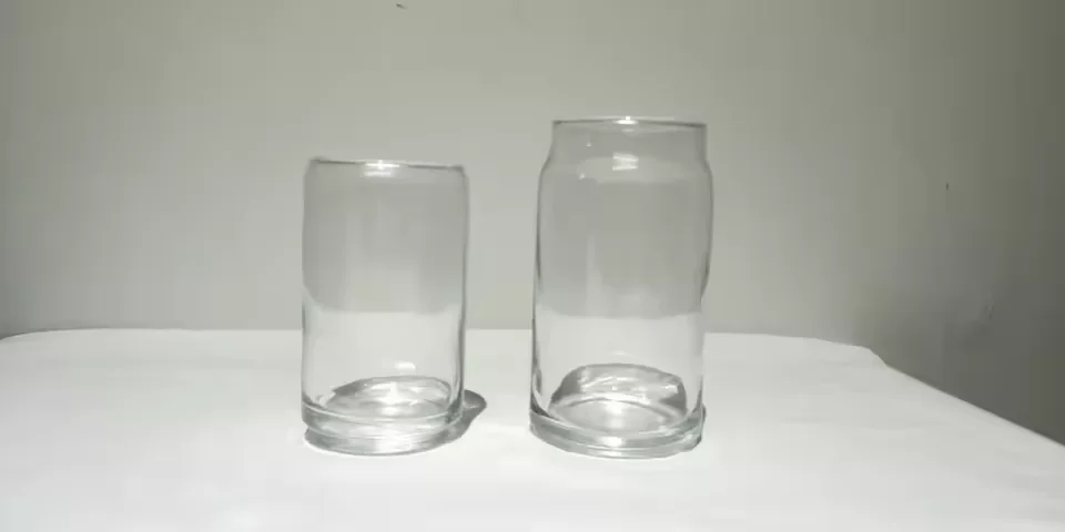 Modern 16oz 25oz Clear Frosted Sublimation Blanks Glass Mason Jar Beer Can & Cup Bamboo Lid Straw Tea Coffee Stocked Warehouse