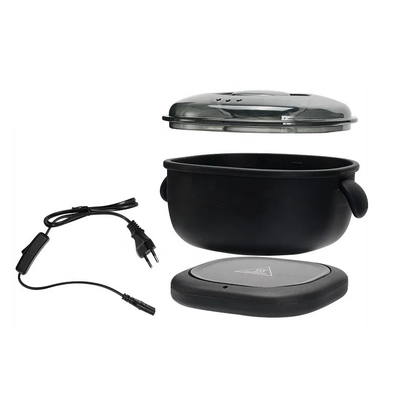 Hot Selling Black Color Silicone Bowl 400ml Wax Heater Foltable