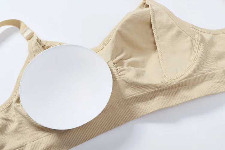 Custom Women sexy pregnant underwear removable padded motherhood pregnancy seamless maternity breastfeeding bra