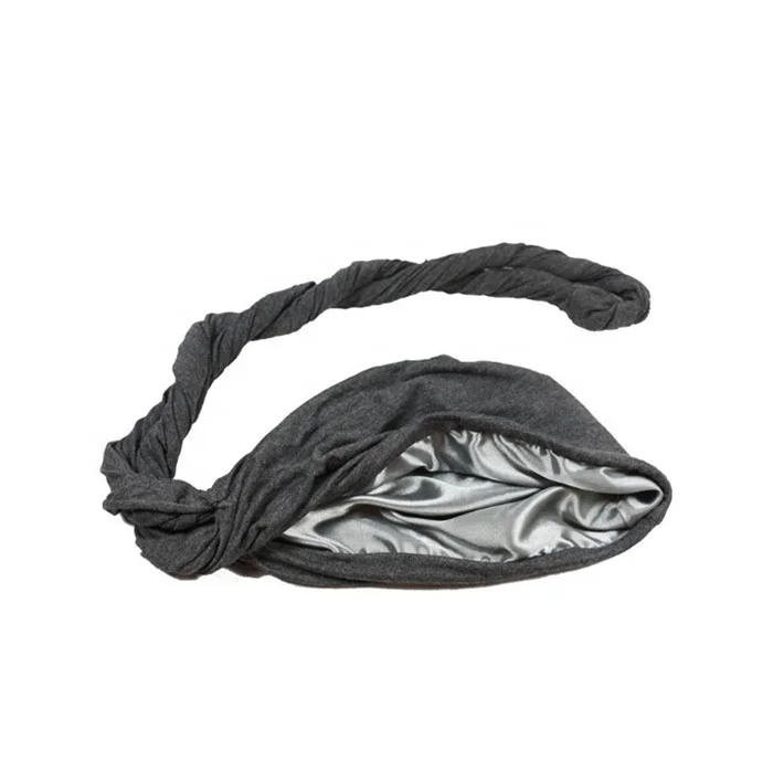 Turban Hat Hair Headwear Breathable Bottoming Durag Turban For Men