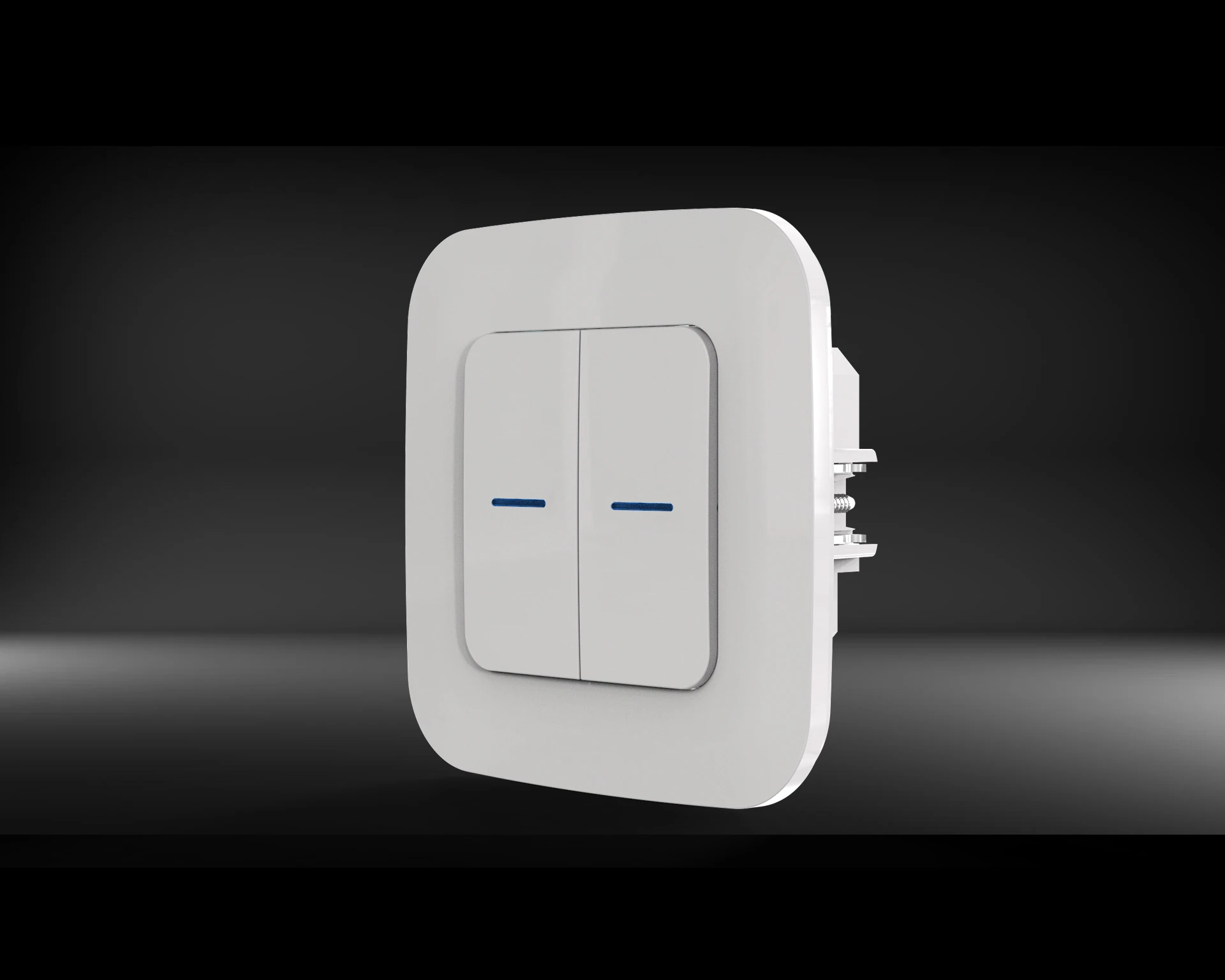 Tuya Smart Zigbee Настенные переключатели 2 Gang Голосовое управление работает с Amazon Alexa Google Assistant нейтральный провод требуется смарт-розетка