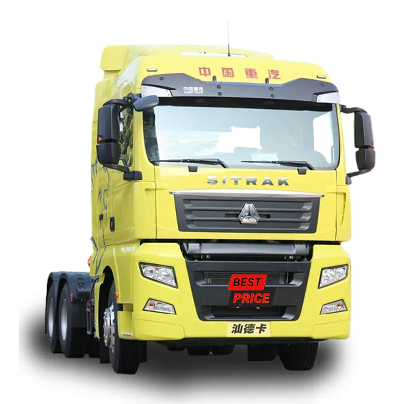Sinotruk Sitrak Automatic G7S 4x2 Euro5 Euro6 500hp 540 HP Diesel Tractor Truck Russia Used Condition Left Steering Heavy Truck