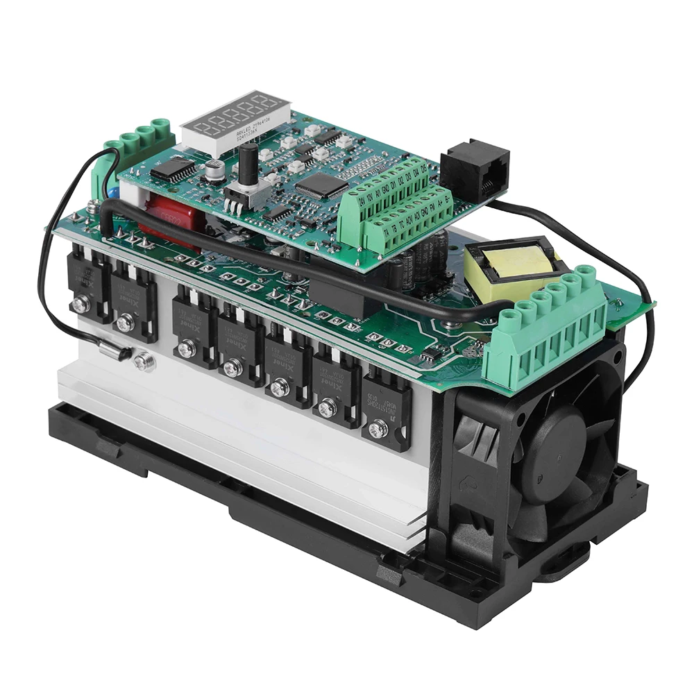 220V Customized Acceptable Single Phase Input Single Phase Output Mini Frequency Converter Compact Size VFD For AC Motor